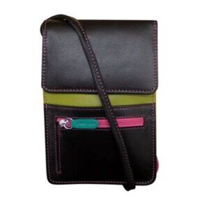 ILI RFID Leather Crossbody/Organizer